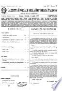 Gazzetta ufficiale della Repubblica italiana. Parte seconda, foglio delle inserzioni