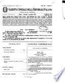 Gazzetta ufficiale della Repubblica italiana. Parte seconda, foglio delle inserzioni