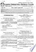 Gazzetta ufficiale della Repubblica italiana. Parte seconda, foglio delle inserzioni