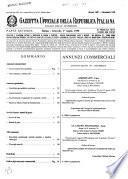 Gazzetta ufficiale della Repubblica italiana. Parte seconda, foglio delle inserzioni