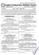 Gazzetta ufficiale della Repubblica italiana. Parte seconda, foglio delle inserzioni