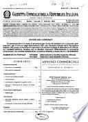 Gazzetta ufficiale della Repubblica italiana. Parte seconda, foglio delle inserzioni