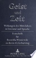 Geist und Zeit
