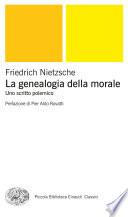 Genealogia della morale. Uno scritto polemico