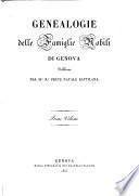 Genealogie delle famiglie nobili di Genova