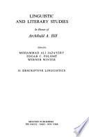 General and Theoretical Linguistics