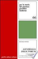Generalia delictorum