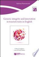 Generic Integrity and Innovation in Tourism Texts in English
