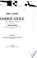 Genesi e sviluppo del codice civile del regno d'Italia