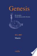 Genesis. Rivista della Società italiana delle storiche (2003) Vol. 2/1