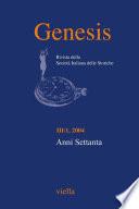 Genesis. Rivista della Società italiana delle storiche (2004) Vol. 3/1