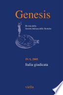 Genesis. Rivista della Società italiana delle storiche (2005) Vol. 4/1