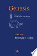 Genesis. Rivista della Società italiana delle storiche (2009) Vol. 8/1