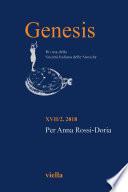 Genesis. Rivista della Società italiana delle storiche (2018) Vol. 17/2