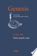 Genesis. Rivista della Società italiana delle storiche (2019) Vol. 18/1