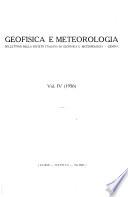 Geofisica e meteorologia