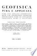 Geofisica pura e applicata