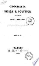 Geografia fisica e politica dell'abbate Luigi Galanti