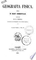 Geografia fisica opera di Mary Somerville