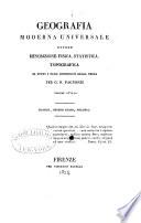 Geografia moderna universale
