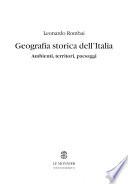Geografia storica dell'Italia