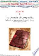 Geography Notebooks. Vol 2, No 1 (2019). The Diversity of Geographies. A plurality of approaches and research themes in a complex world