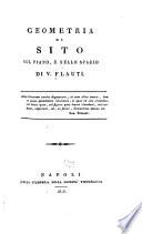 Geometria di sito sul piano, e nello spazio