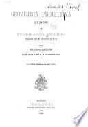 Geometria projettiva di Ferdinando Aschieri