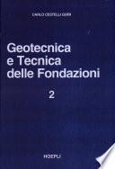 Geotecnica e tecnica delle fondazioni
