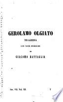 Gerolamo Olgiato, tragedia con note storiche