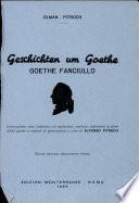 Geschichten Um Goethe Goethe Fanciullo