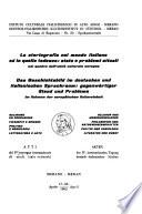 Geschichtsbild im deutschen und italienischen Sprachraum