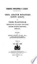 Gesta abbatum monasterii Sancti Albani
