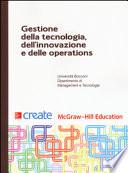 Gestione della tecnologia, dell'innovazione e delle operations