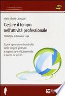 Gestire il tempo nell'attività professionale