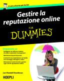Gestire la reputazione online For Dummies