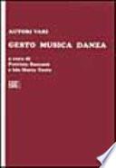 Gesto, musica, danza