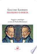 Giacomo Leopardi Filosofo o poeta