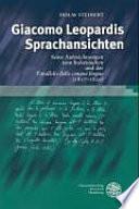 Giacomo Leopardis Sprachansichten