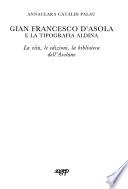 Gian Francesco d'Asola e la tipografia aldina