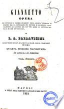 Giannetto opera che ottenne il premio promesso dalla societa formata in Firenze per la diffusione del metodo di reciproco insegnamento all'autore del piu bel libro di lettura morale ad uso de' fanciulli L. A. Parravicini