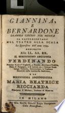 Giannina e Bernardone