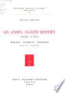 Gio. Andrea Angelini-Bontempi (1624-1705) musicista, letterato, architetto