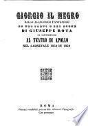 Giorgio il negro