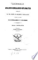 Giornale araldico-genealogico-diplomatico