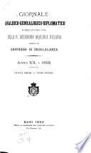 Giornale araldico-genealogico-diplomatico