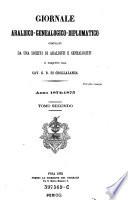 Giornale araldico-genealogico-diplomatico