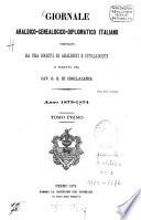 Giornale araldico-genealogico-diplomatico