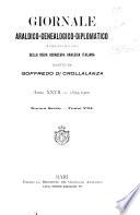 Giornale araldico-genealogico-diplomatico