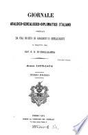 Giornale araldico-genealogico-diplomatico